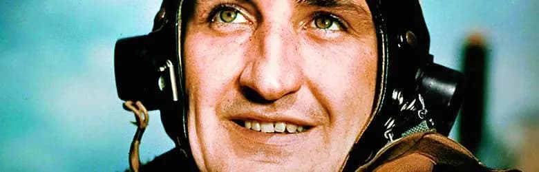 Urodzony w USA amerykański as myśliwski polskiego pochodzenia Frank Gabreski