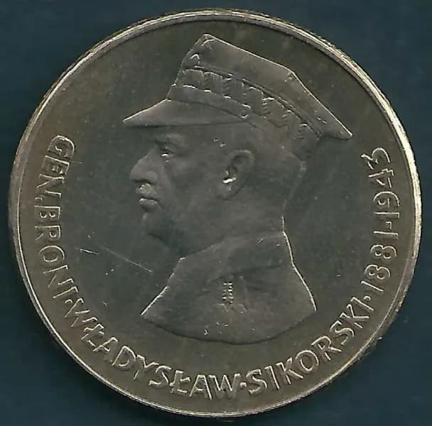 Moneta 50 zł generał broni Władysław Sikorski – historia i wartość