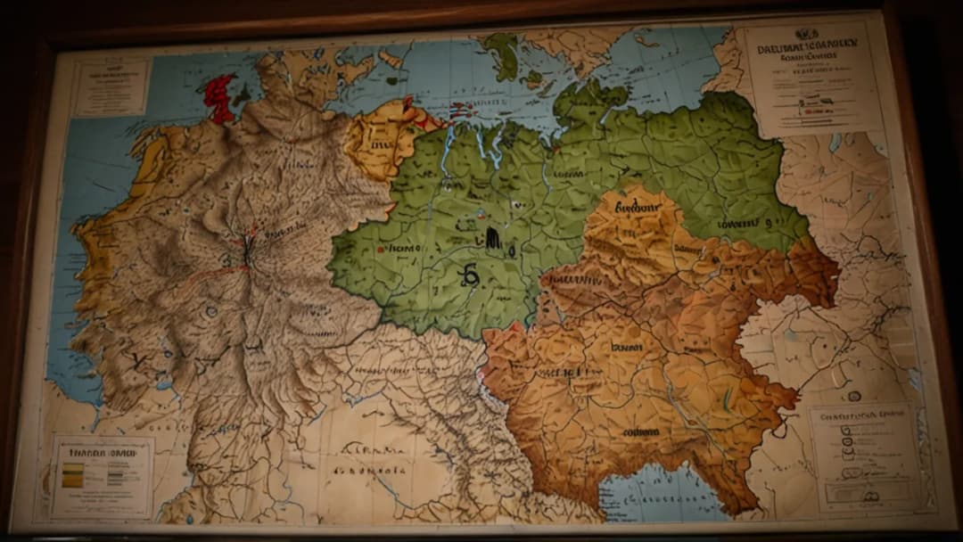 Co kryła mapa Niemiec w 1939? Kraj tuż przed atakiem na Polskę